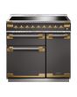Rangemaster Elise Luxe 90cm 5 Zone Induction Double Oven Electric Range Cooker