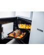 Rangemaster Estel Deluxe 90cm 5 Ring Gas Hob Double Oven Dual Fuel Range Cooker