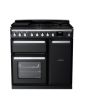 Rangemaster Estel Deluxe 90cm 5 Ring Gas Hob Double Oven Dual Fuel Range Cooker