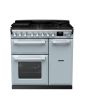 Rangemaster Estel Deluxe 90cm 5 Ring Gas Hob Double Oven Dual Fuel Range Cooker