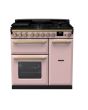 Rangemaster Estel Deluxe 90cm 5 Ring Gas Hob Double Oven Dual Fuel Range Cooker