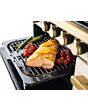 Rangemaster Estel Deluxe 110cm 7 Ring Gas Hob Triple Oven Dual Fuel Range Cooker