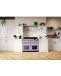 Rangemaster Estel Deluxe 110cm 7 Ring Gas Hob Triple Oven Dual Fuel Range Cooker