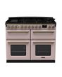 Rangemaster Estel Deluxe 110cm 7 Ring Gas Hob Triple Oven Dual Fuel Range Cooker