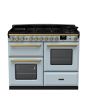 Rangemaster Estel Deluxe 110cm 7 Ring Gas Hob Double Oven Dual Fuel Range Cooker