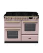 Rangemaster Estel Deluxe 110cm 7 Ring Gas Hob Double Oven Dual Fuel Range Cooker