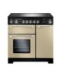 Rangemaster Kitchener 90cm 5 Zone Ceramic Hob Double Oven Electric Range Cooker