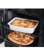 Rangemaster Kitchener 90cm 5 Zone Ceramic Hob Double Oven Electric Range Cooker
