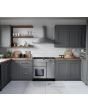 Rangemaster Kitchener 90cm 5 Zone Ceramic Hob Double Oven Electric Range Cooker