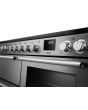 Rangemaster Nexus 110cm 5 Zone Induction Hob Double Oven Electric Range Cooker