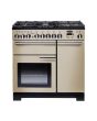 Rangemaster Professional Deluxe 100cm Gas Hob Double Oven Dual Fuel Range Cooker