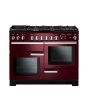 Rangemaster Professional Deluxe 110cm 7 Burner Hob 2 Oven Dual Fuel Range Cooker