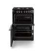 Rangemaster Professional+ 60cm Ceramic Hob Double Oven Electric Range Cooker