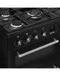 Smeg Concert 90cm 5 Burner Double Oven + Grill Dual Fuel Range Cooker