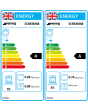 Smeg Concert 90cm 5 Burner Gas Hob Double Oven Dual Fuel Range Cooker