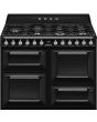 Smeg Victoria 110cm 7 Burner Gas Hob Double Oven & Grill Dual Fuel Range Cooker