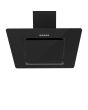 Statesman ACH60BL 60cm 3 Speed Angled Black Glass Cooker Hood