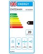 Statesman VH160WH 60cm 2 Speed White Visor Cooker Hood