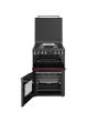 Stoves Richmond Deluxe 60cm 4 Burner Hob Double Oven Dual Fuel Mini Range Cooker
