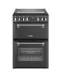 Stoves Richmond Deluxe 60cm Induction Hob Double Oven Electric Mini Range Cooker
