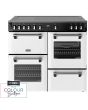 Stoves Richmond Deluxe 100cm Induction Hob Quad Oven Electric Range Cooker