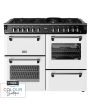 Stoves Richmond Deluxe 110cm 7 Burner Gas Hob Quad Oven Dual Fuel Range Cooker