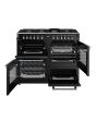 Stoves Richmond Deluxe 110cm 7 Burner Gas Hob Quad Oven Dual Fuel Range Cooker
