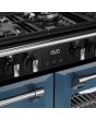 Stoves Richmond Deluxe 110cm 7 Burner Gas Hob Quad Oven Dual Fuel Range Cooker