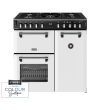 Stoves Richmond Deluxe 90cm 5 Burner Gas Hob Triple Oven Dual Fuel Range Cooker