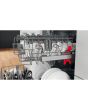 Whirlpool WIC3C26NUK/M 14 Place Settings 8 Programs Integrated Dishwasher