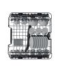 Whirlpool WIC3C26NUK/M 14 Place Settings 8 Programs Integrated Dishwasher