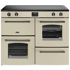 Belling Farmhouse 110cm 5 Zone Induction Hob Double Oven Electric Range Cooker