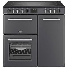 Belling Farmhouse 90cm 5 Zone Ceramic Hob Double Oven Electric Range Cooker