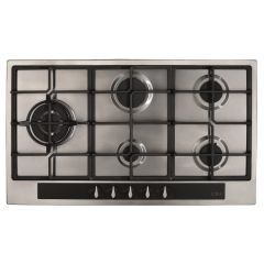 CDA HG9351SS 86cm 5 Burner Stainless Steel Gas Hob