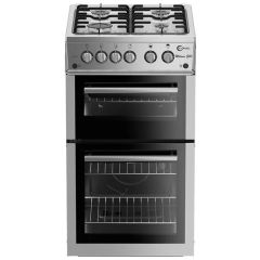 Flavel MLB52NDS/M 50cm 4 Burner Gas Hob Twin Cavity All Gas Cooker