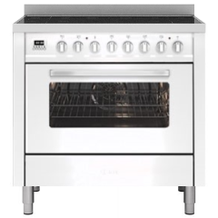 ILVE Torino 90cm 5 Zone Induction Hob Single Oven All Electric Range Cooker