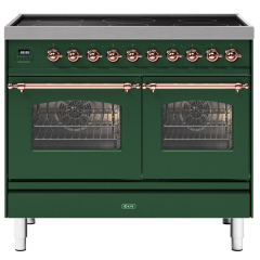 ILVE Milano 100cm 6 Zone Induction Hob Double Oven All Electric Range Cooker