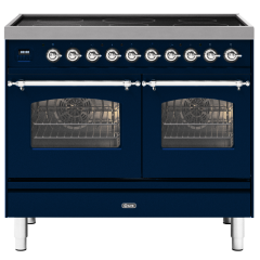 ILVE Milano 100cm 6 Zone Induction Hob Double Oven All Electric Range Cooker