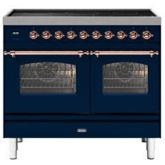 ILVE Milano 100cm 6 Zone Induction Hob Double Oven All Electric Range Cooker