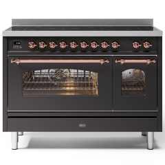 ILVE Milano 120cm 7 Zone Induction Hob Double Oven All Electric Range Cooker