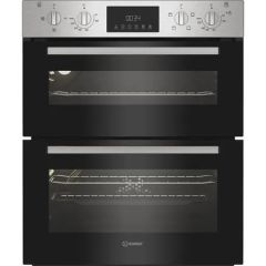 Indesit DUI10DIX/M Built-In Under Counter Electric Double Oven