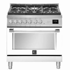 Lofra Italia 90cm 5 Burner Gas Hob Single Oven All Gas Range Cooker