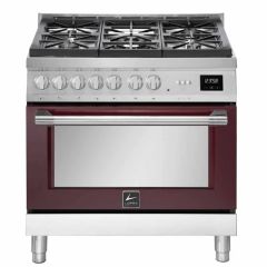 Lofra Italia 90cm 5 Burner Gas Hob Single Oven All Gas Range Cooker