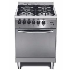 Lofra Curva 60cm 4 Burner Gas Hob Single Oven Dual Fuel Mini Range Cooker