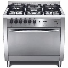 Lofra Curva 90cm 5 Burner Gas Hob Single Oven All Gas Range Cooker