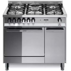 Lofra Maxima 90cm 5 Burner Gas Hob Single Oven All Gas Range Cooker with Storage