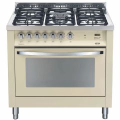 Lofra Rainbow 90cm 5 Burner Gas Hob Single Oven Dual Fuel Range Cooker