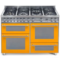 Lofra Professional 120cm 7 Burner Gas Hob Triple Oven Dual Fuel Range Cooker