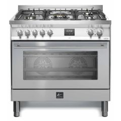 Lofra Venezia 90cm 5 Burner Gas Hob Single Oven Dual Fuel Range Cooker