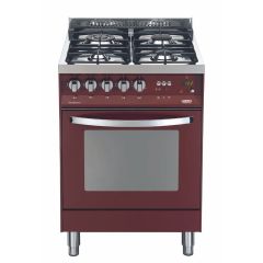 Lofra Rainbow 60cm 4 Burner Gas Hob Single Oven All Gas Mini Range Cooker